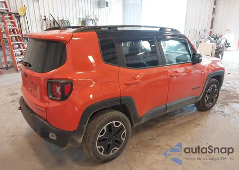 2017 Jeep Renegade Trailhawk 4X4 from USA, damaged, VIN ZACCJBCBXHPF60293